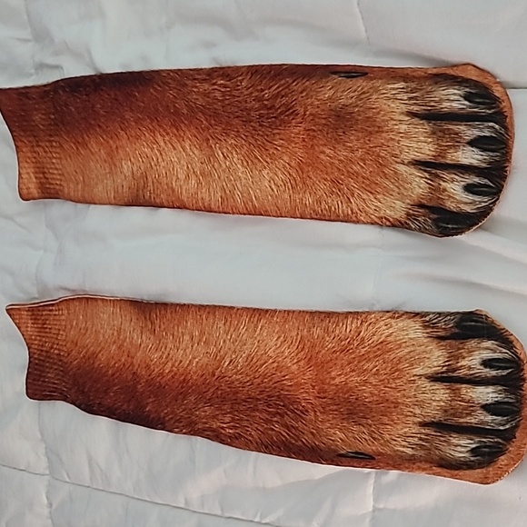 Animal foot socks. New - Picture 2 of 4